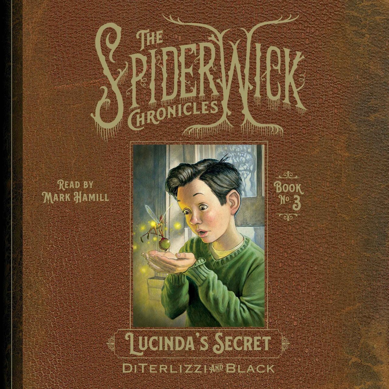 Audiobook cover for The Spiderwick Chronicles: Lucinda's Secret, Book 3