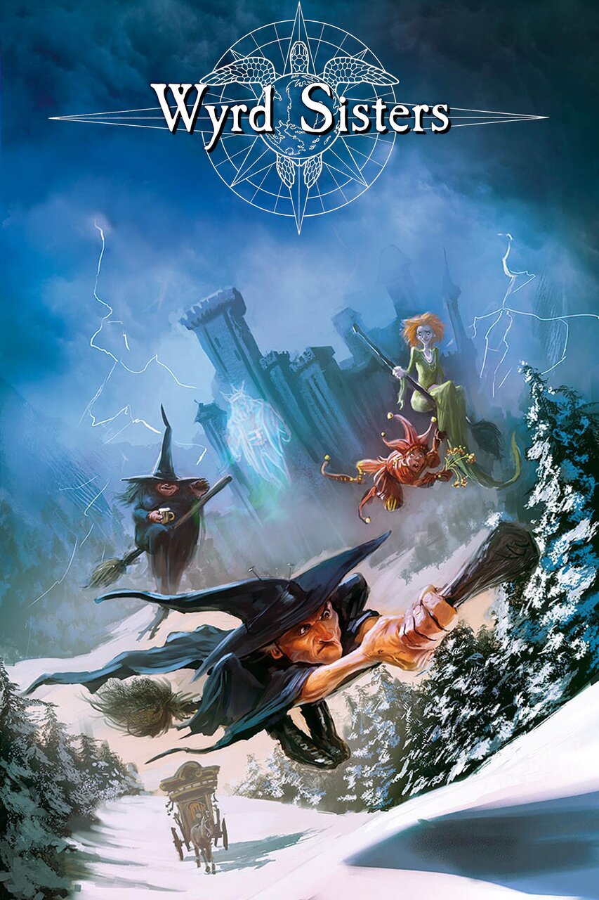 Audiobook cover for Wyrd Sisters