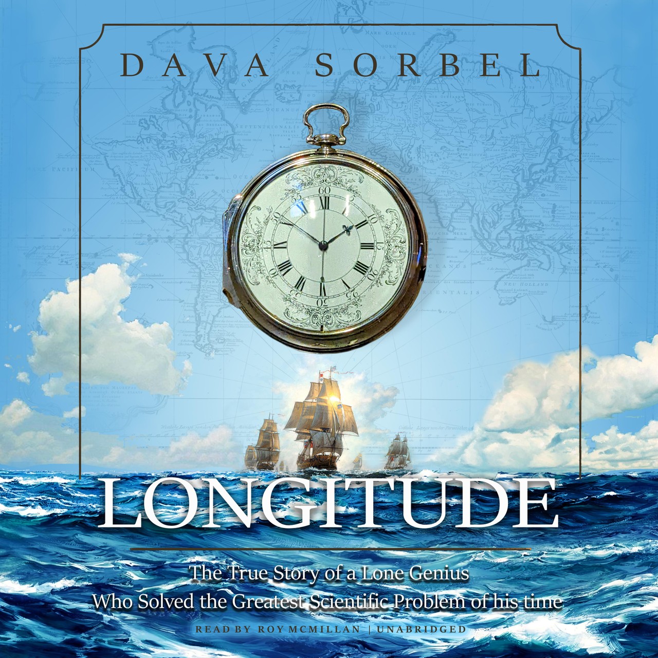 Audiobook cover for Longitude