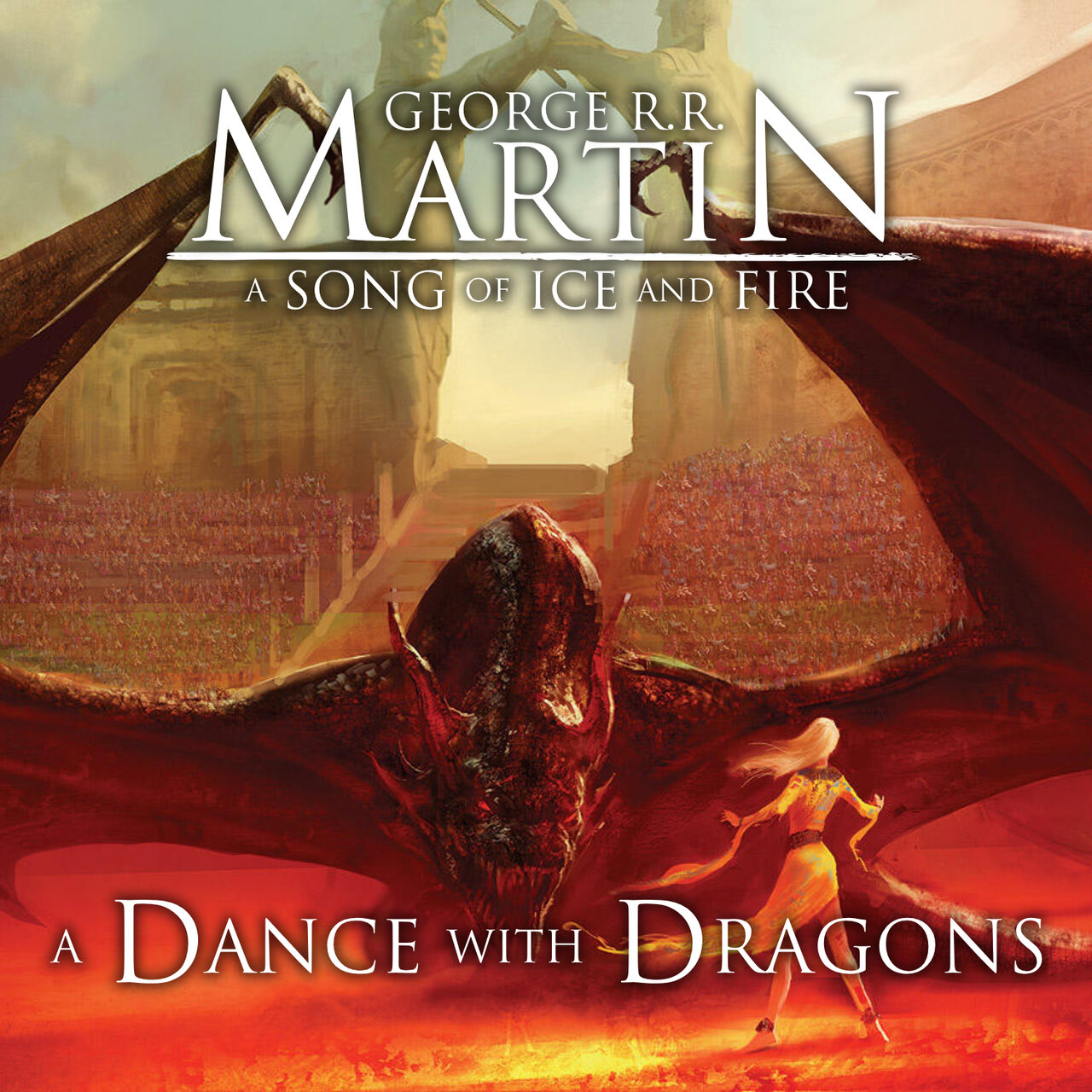 Audiobook cover for A Song of Ice and Fire (A Game of Thrones / A Clash of Kings / A Storm of Swords / A Feast for Crows / A Dance with Dragons)