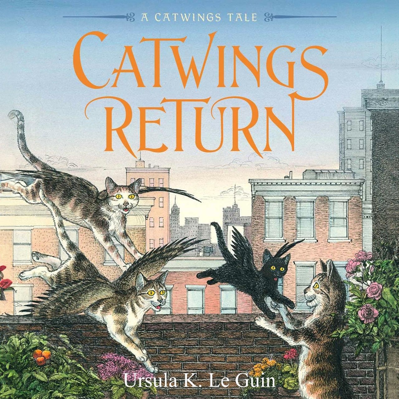 Audiobook cover for Catwings return
