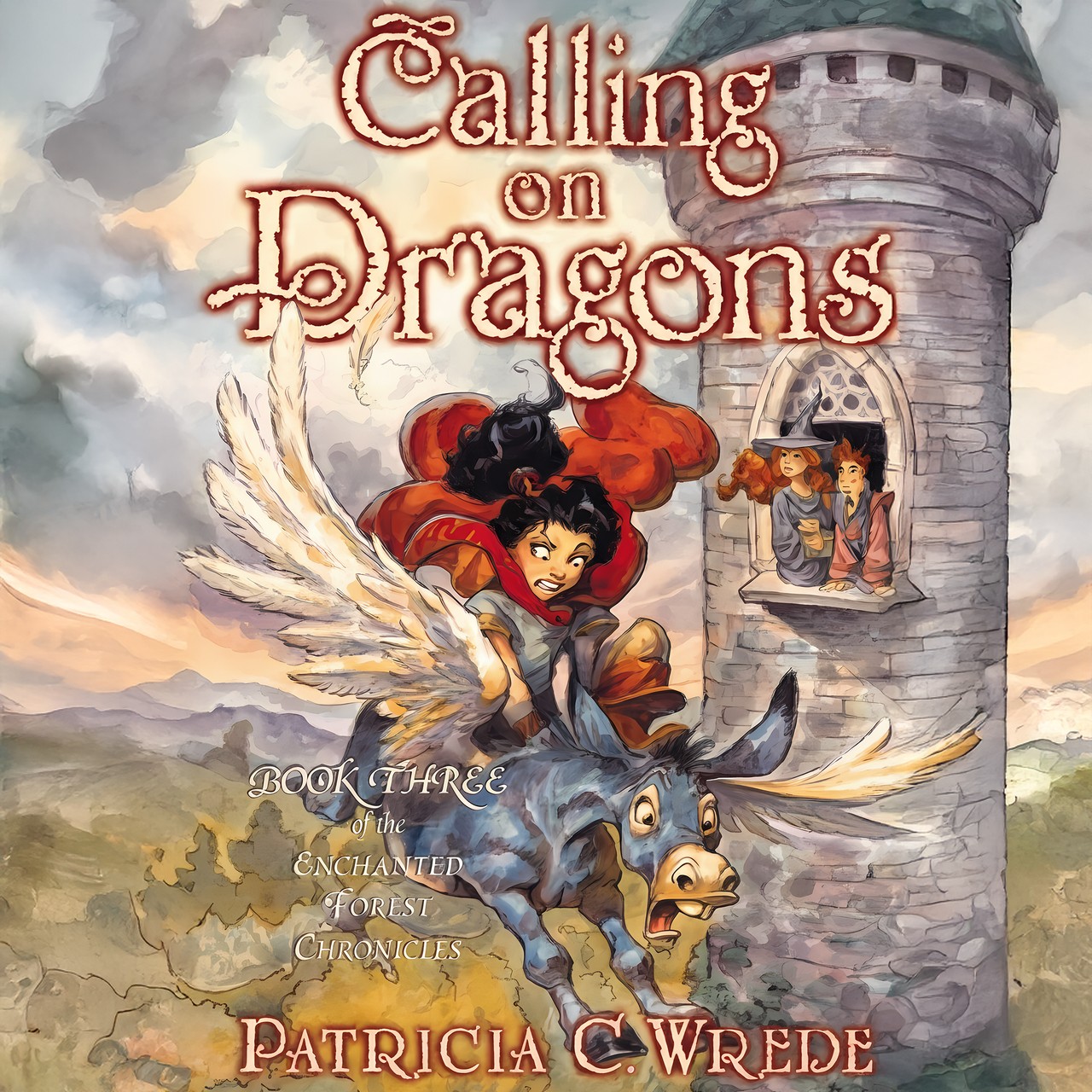 Audiobook cover for Calling on dragons