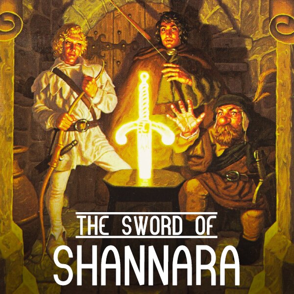 Audiobook cover for The sword of Shannara trilogy