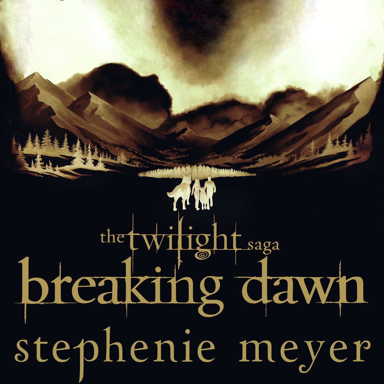 Audiobook cover for Breaking Dawn