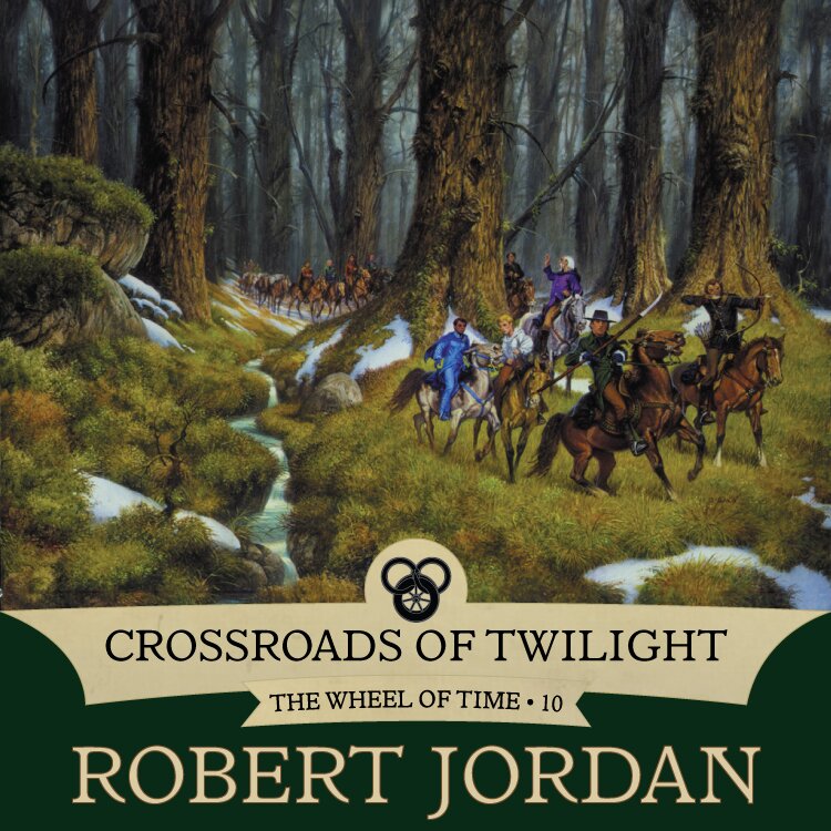 Audiobook cover for Crossroads of Twilight: (The Wheel of Time, Book 10)
