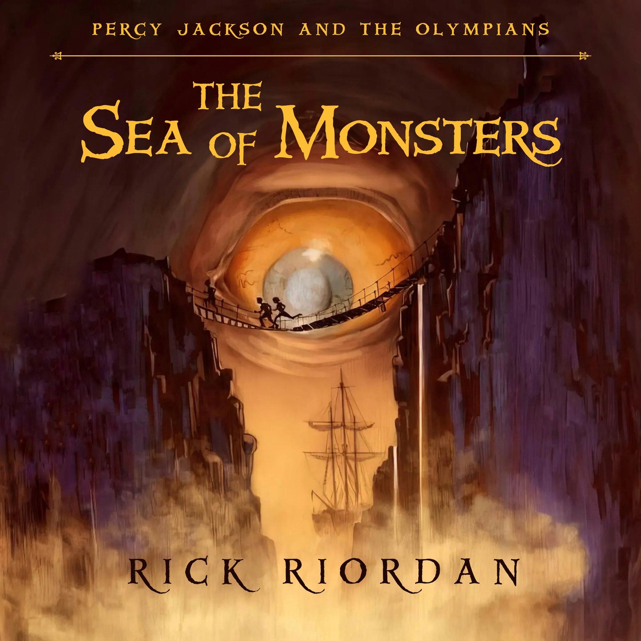 Audiobook cover for The Sea of Monsters