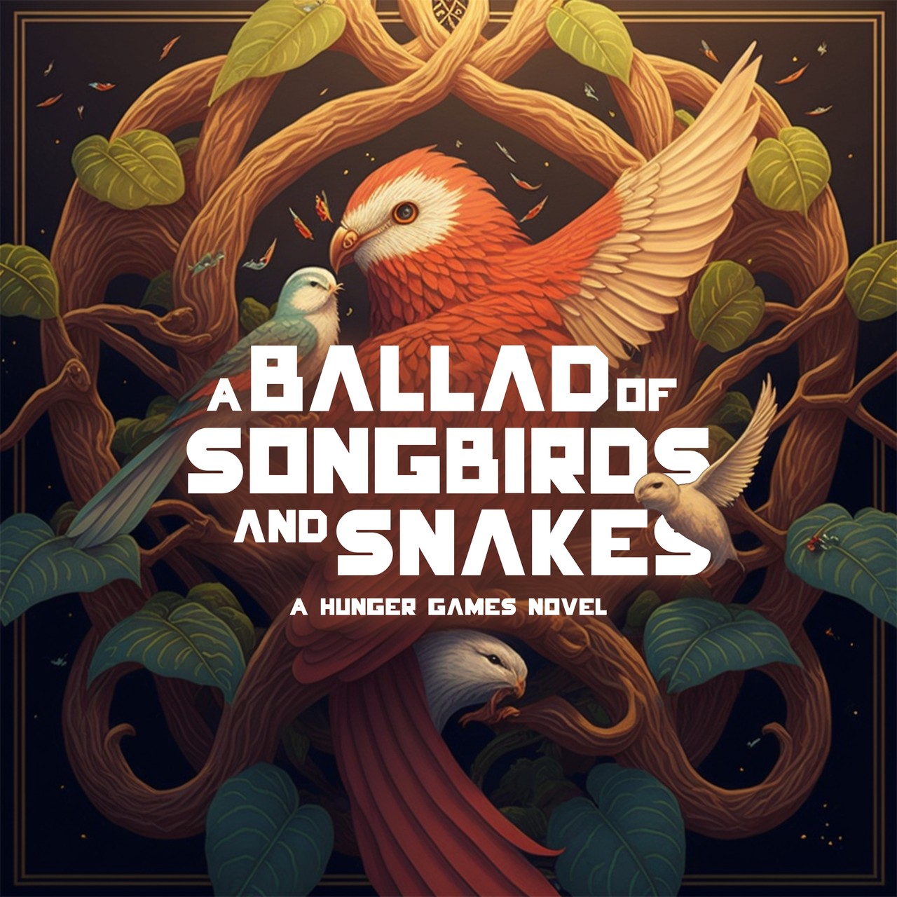 Audiobook cover for The Ballad of Songbirds and Snakes