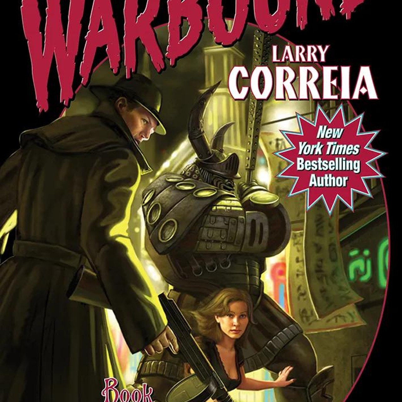 Audiobook cover for Warbound: Book Three of the Grimnoir Chronicles