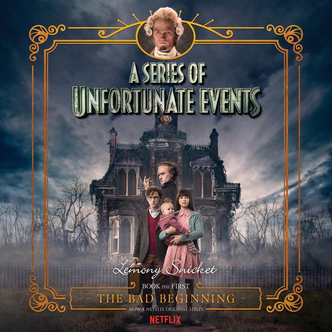 Audiobook cover for The Bad Beginning