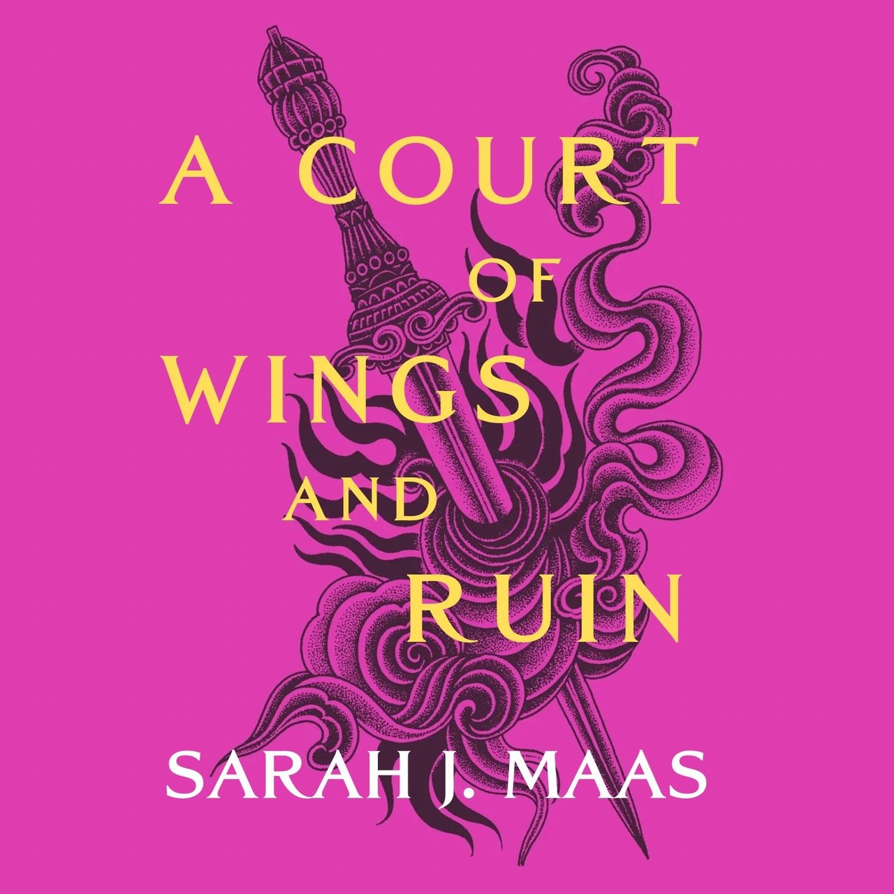 Audiobook cover for A Court of Wings and Ruin