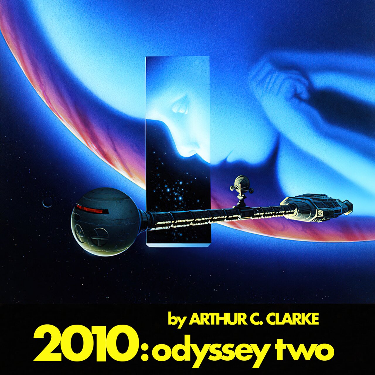 Audiobook cover for 2010, odyssey two