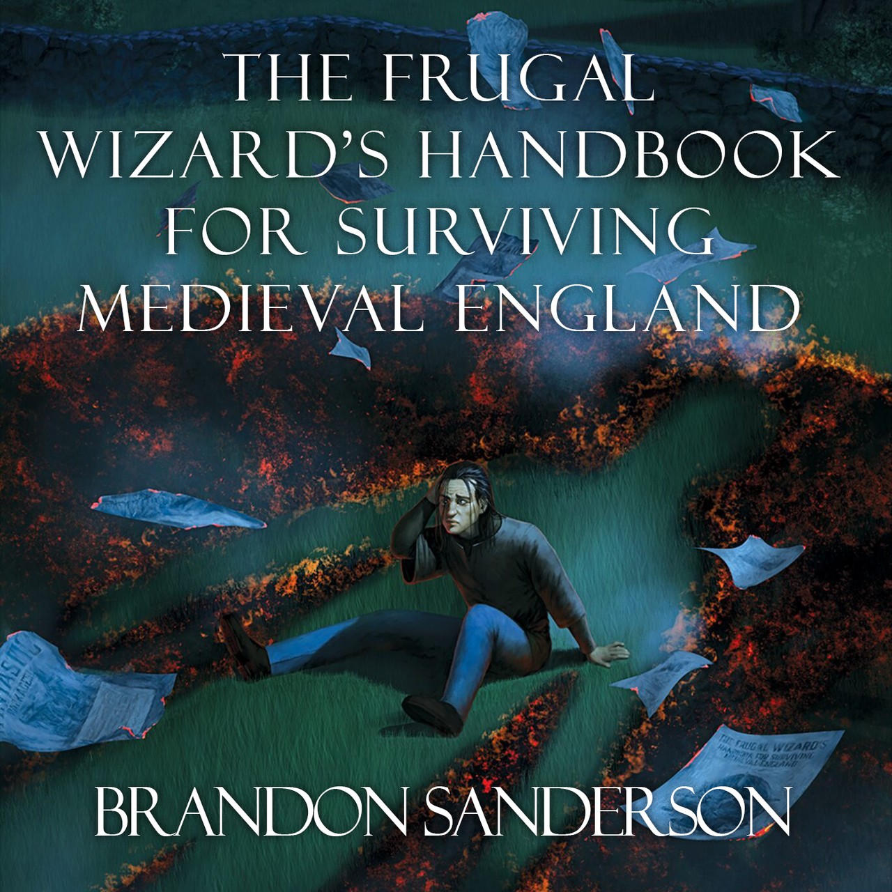 Audiobook cover for The Frugal Wizard’s Handbook for Surviving Medieval England