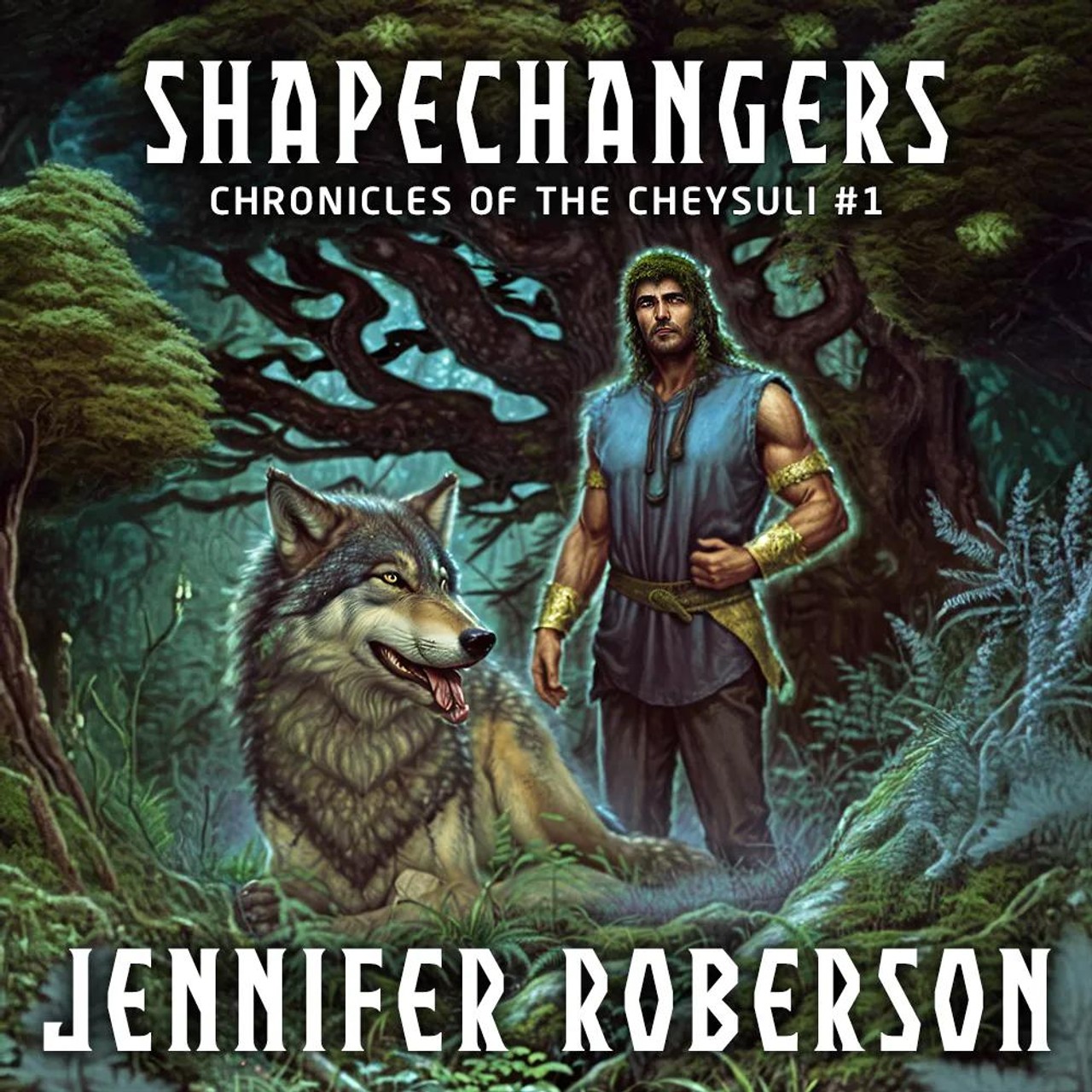 Audiobook cover for Shapechangers (Cheysuli)