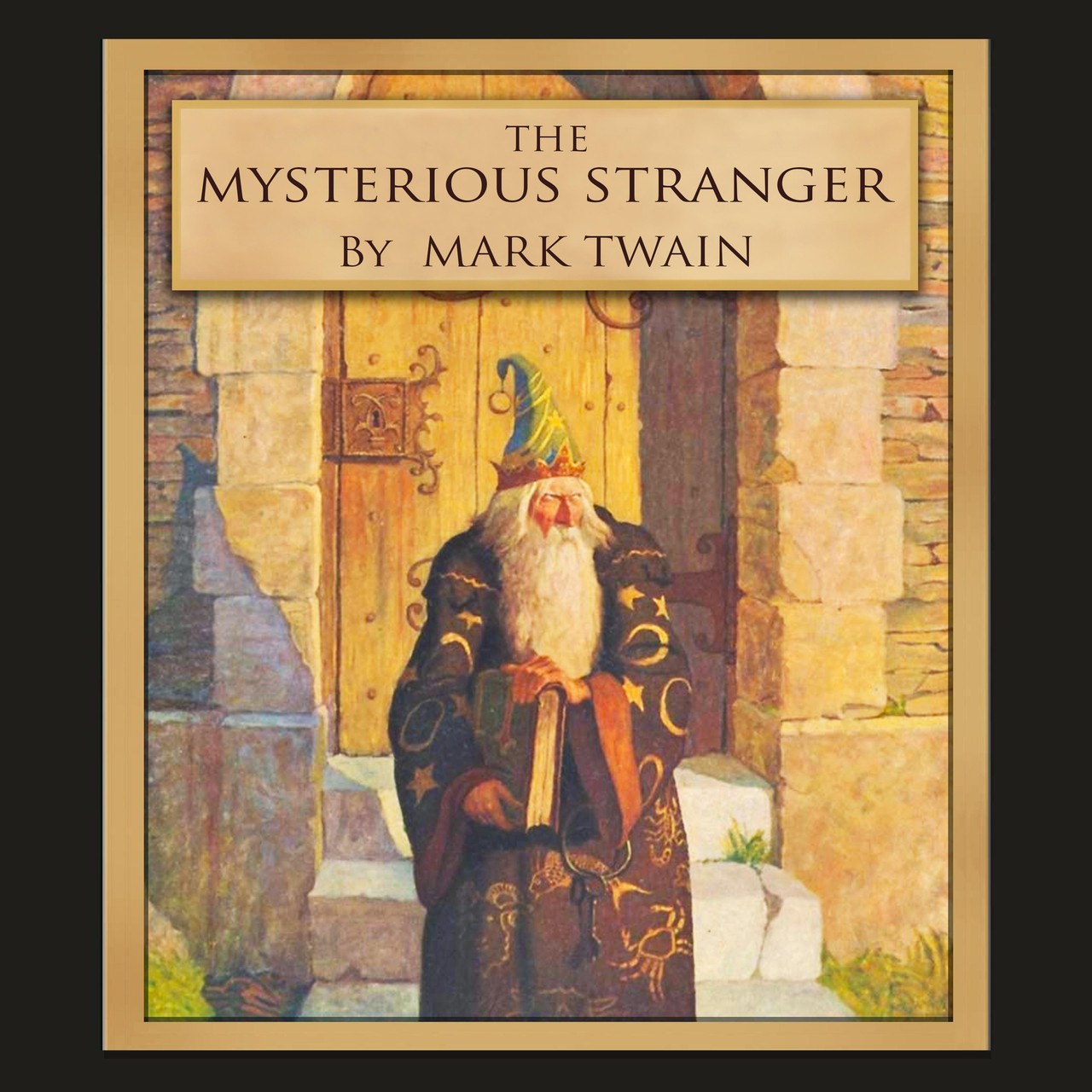Audiobook cover for The Mysterious Stranger