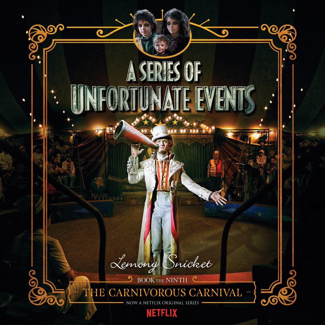 Audiobook cover for The Carnivorous Carnival