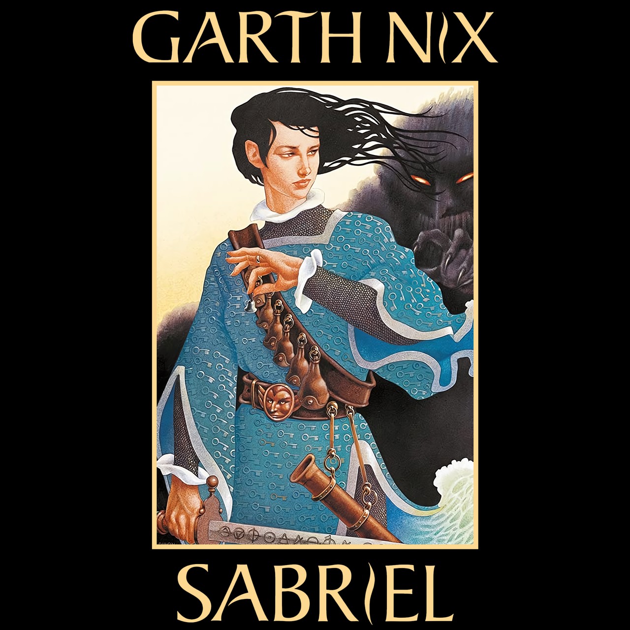 Audiobook cover for Sabriel