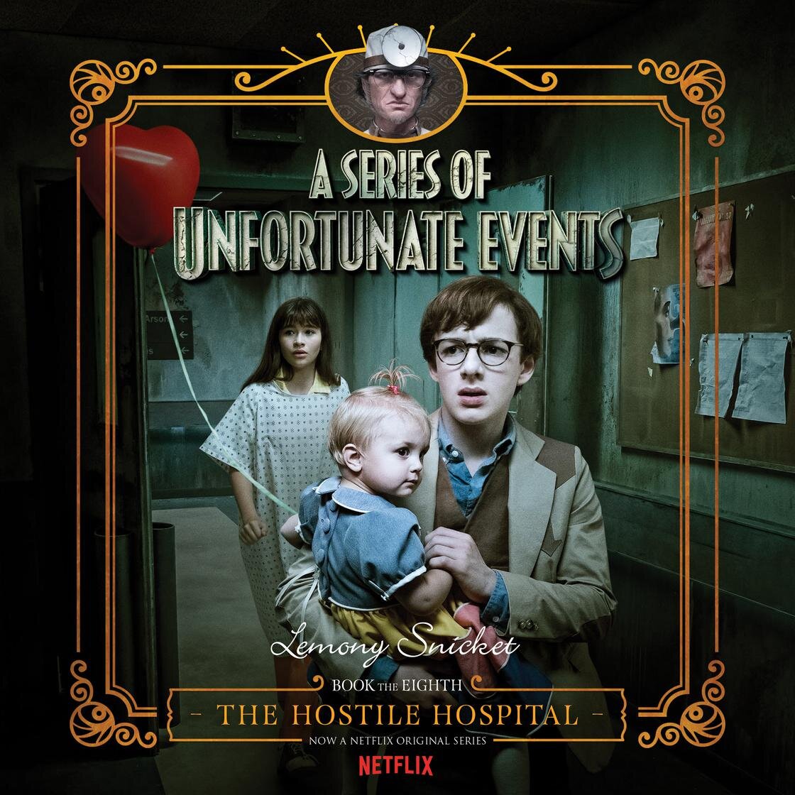 Audiobook cover for The Hostile Hospital