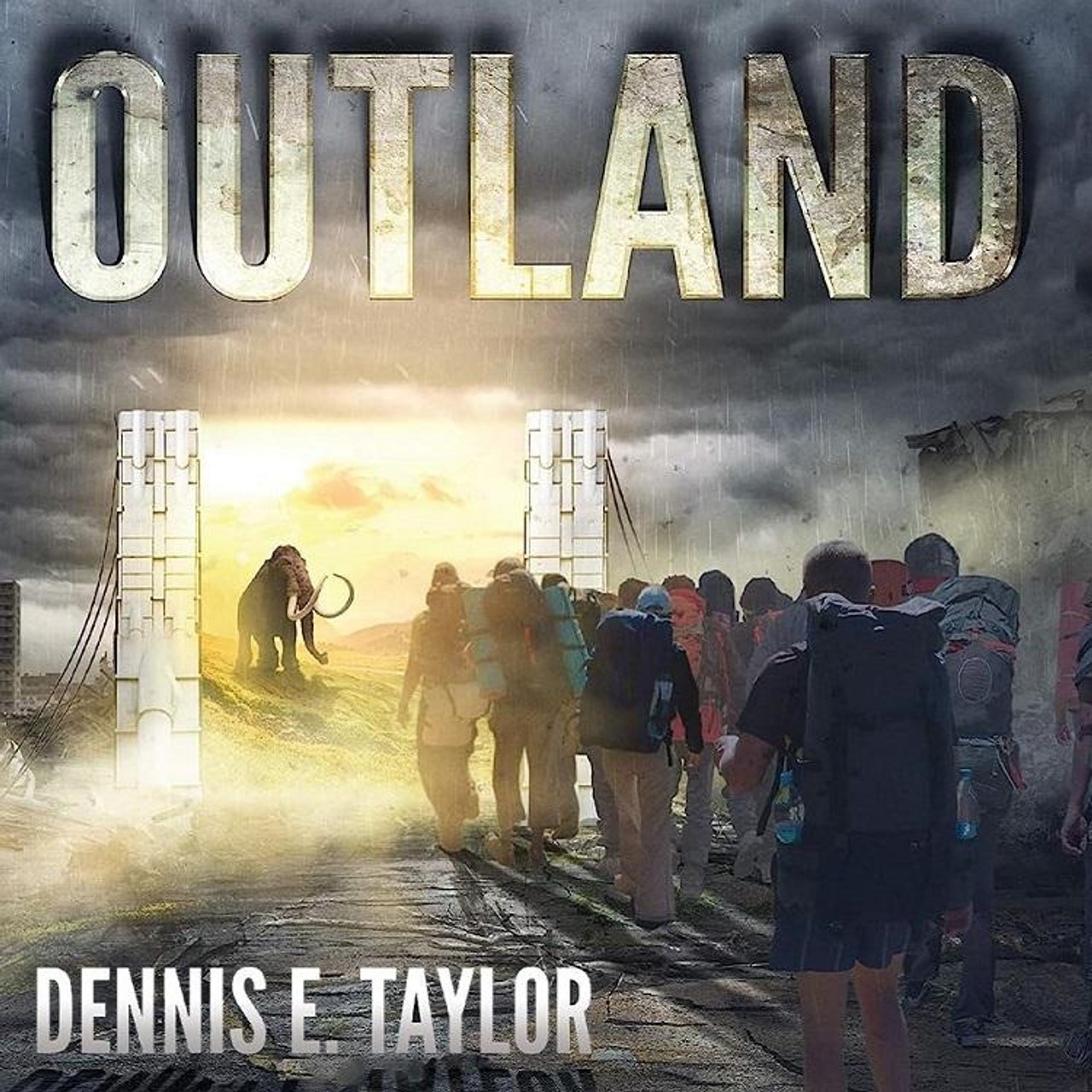 Audiobook cover for Outland