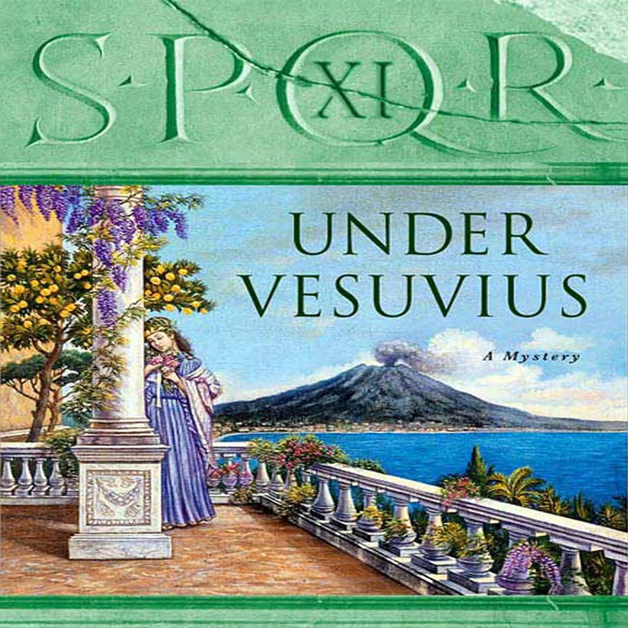 Audiobook cover for SPQR XI : under Vesuvius