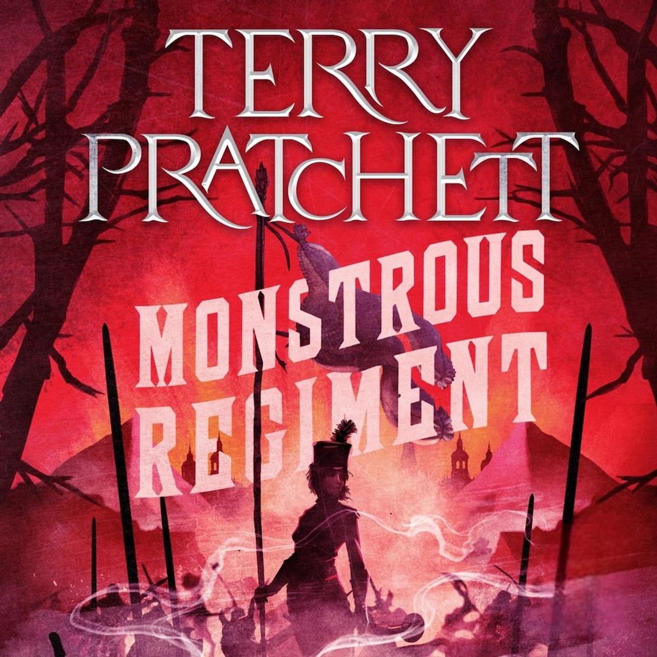 Audiobook cover for Monstrous Regiment