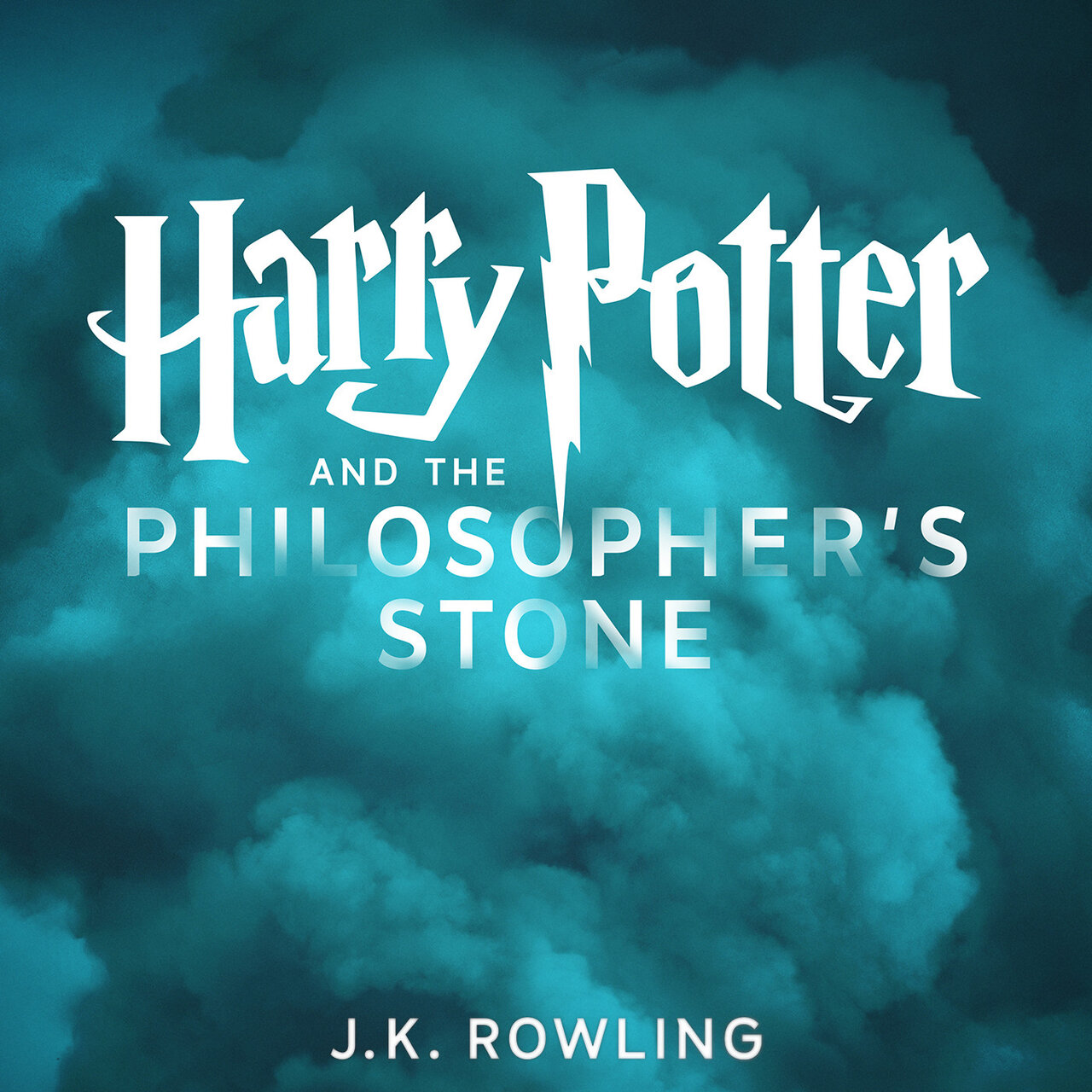 Audiobook cover for Harry Potter and the Philosopher's Stone