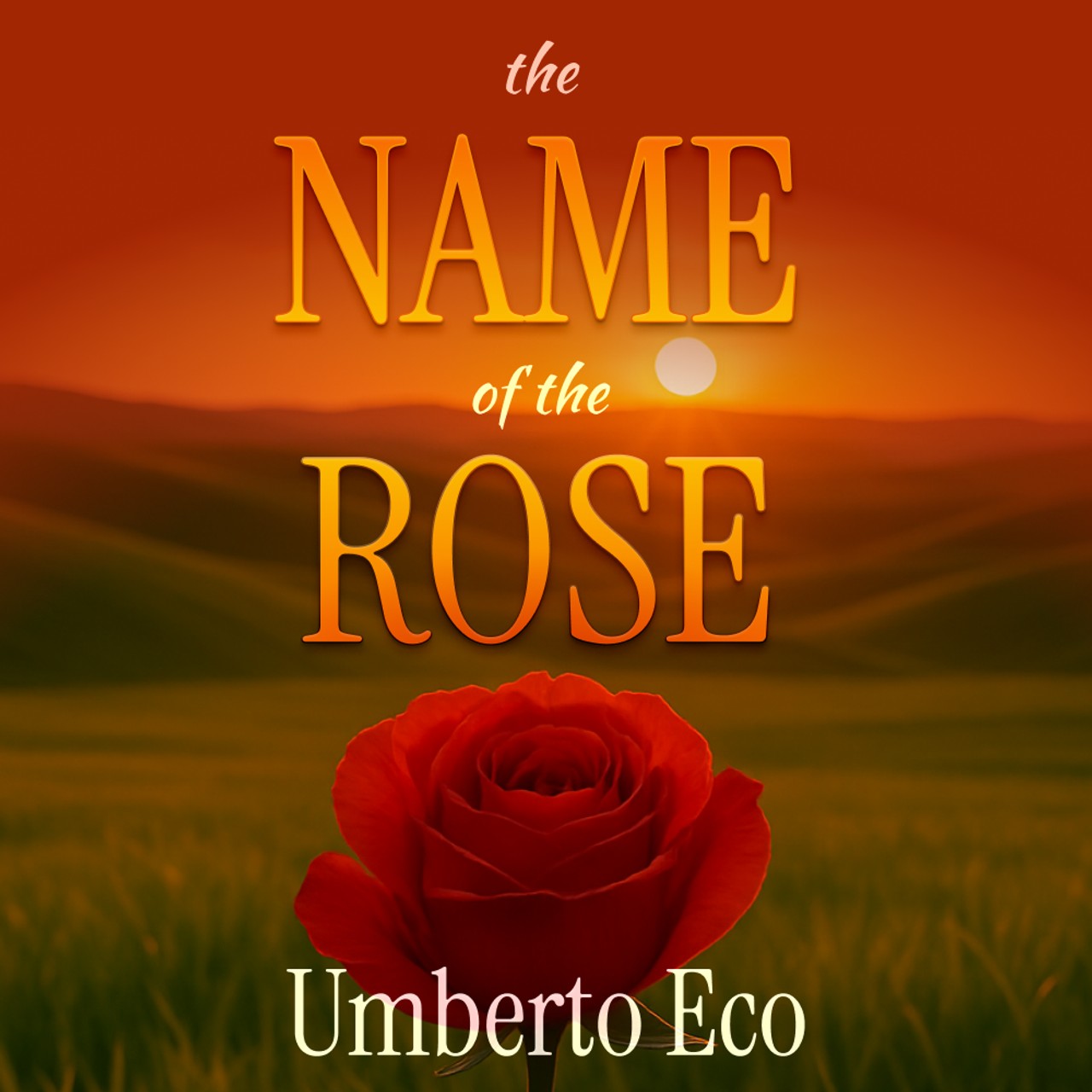 Audiobook cover for Il nome della rosa