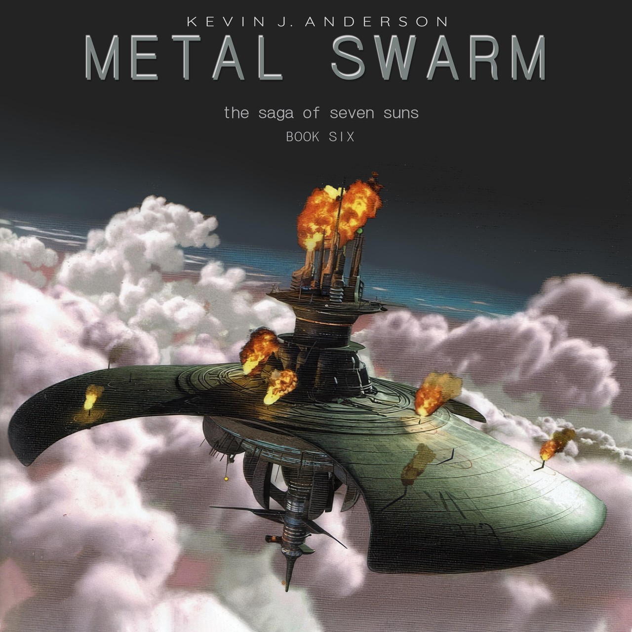 Audiobook cover for Metal Swarm