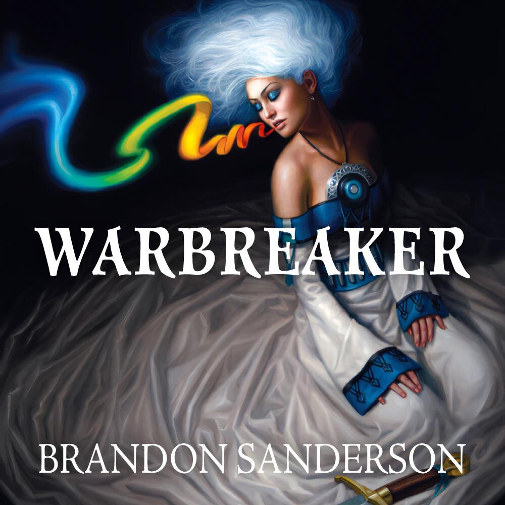 Audiobook cover for Brandon Sanderson 3 Books Collection Set. Arcanum Unbounded, Elantris, Warbreaker