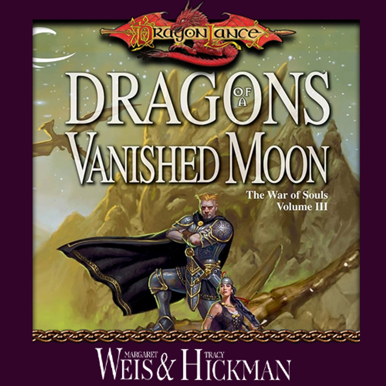 Audiobook cover for Dragons of a Vanished Moon