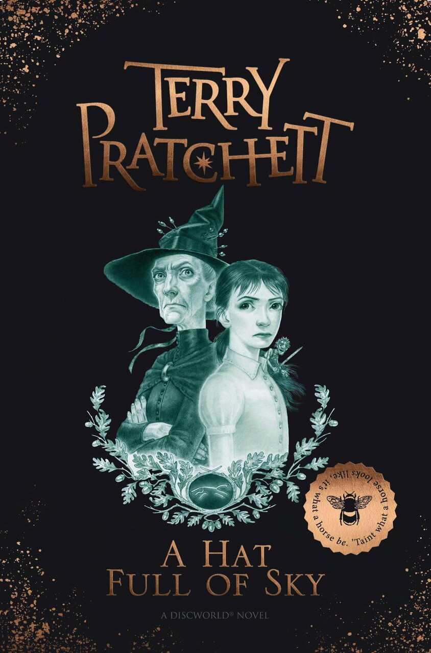 Audiobook cover for Terry Pratchett's Tiffany Aching Adventures : a Discworld Collection