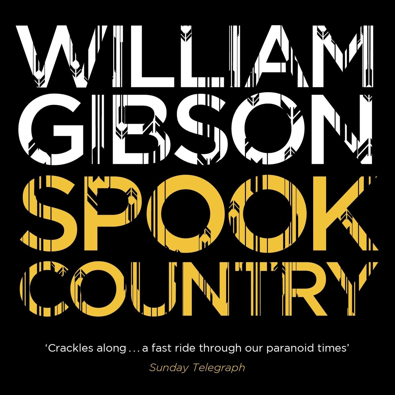 Audiobook cover for Spook Country