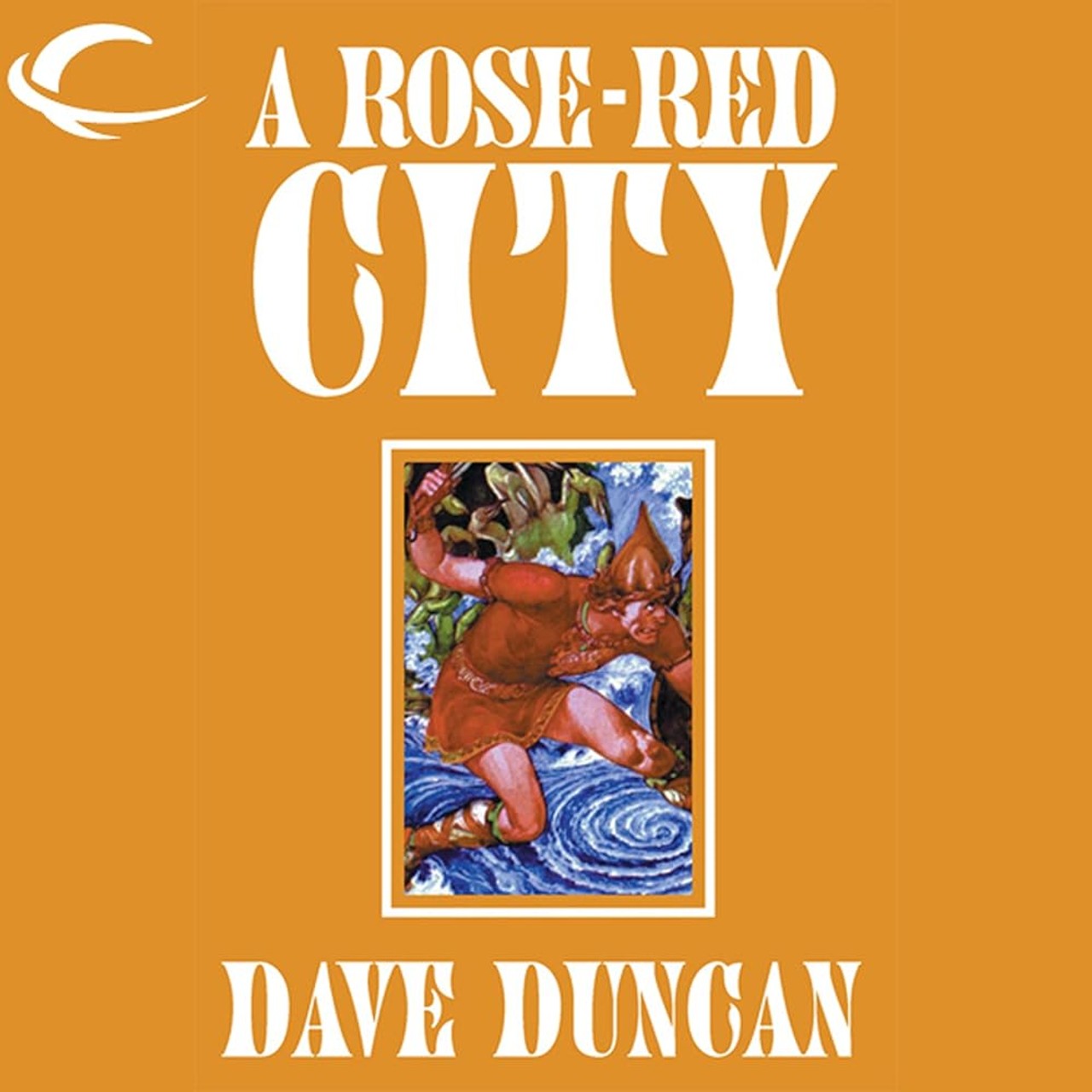 Audiobook cover for A Rose-Red City