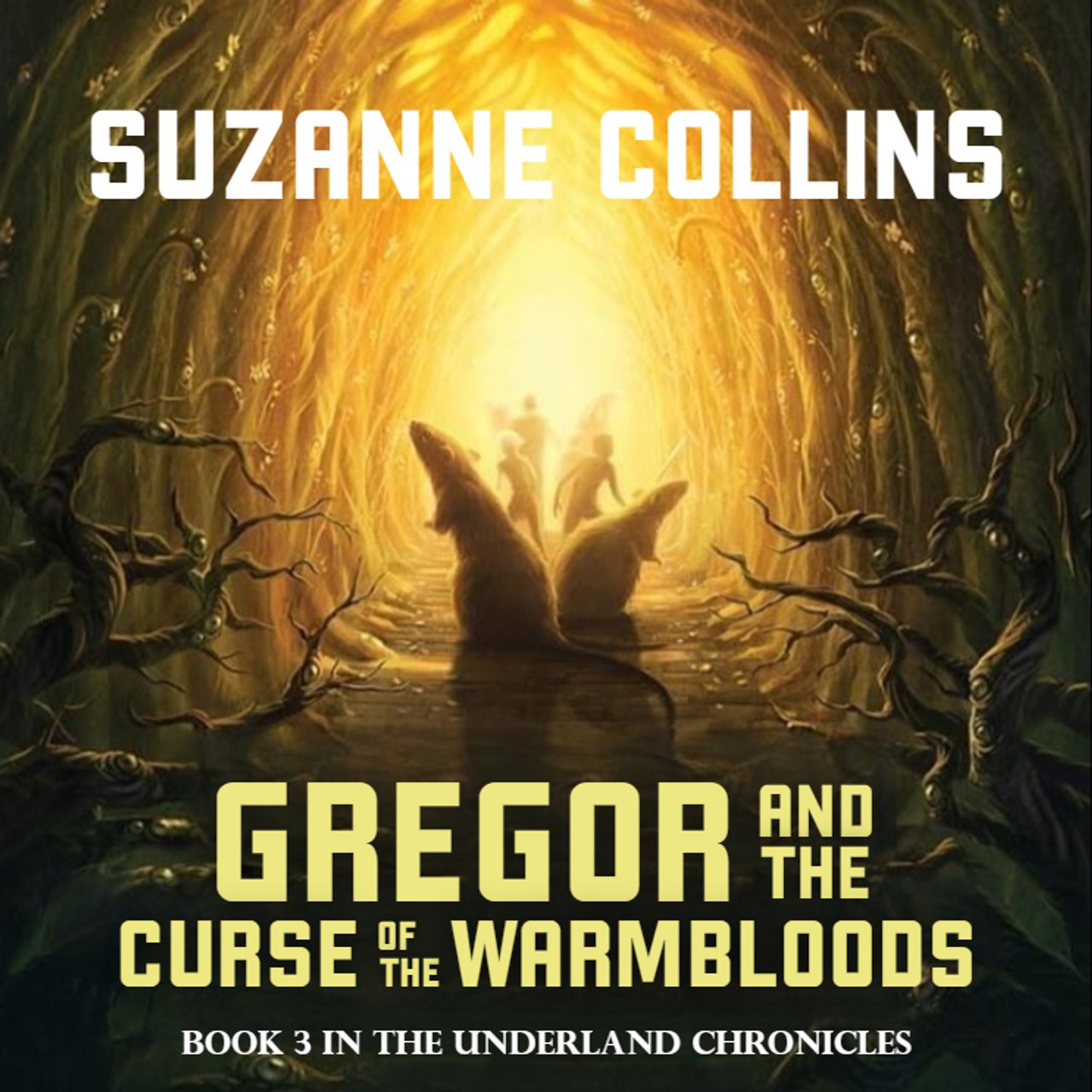 Audiobook cover for Gregor and the Curse of the Warmbloods