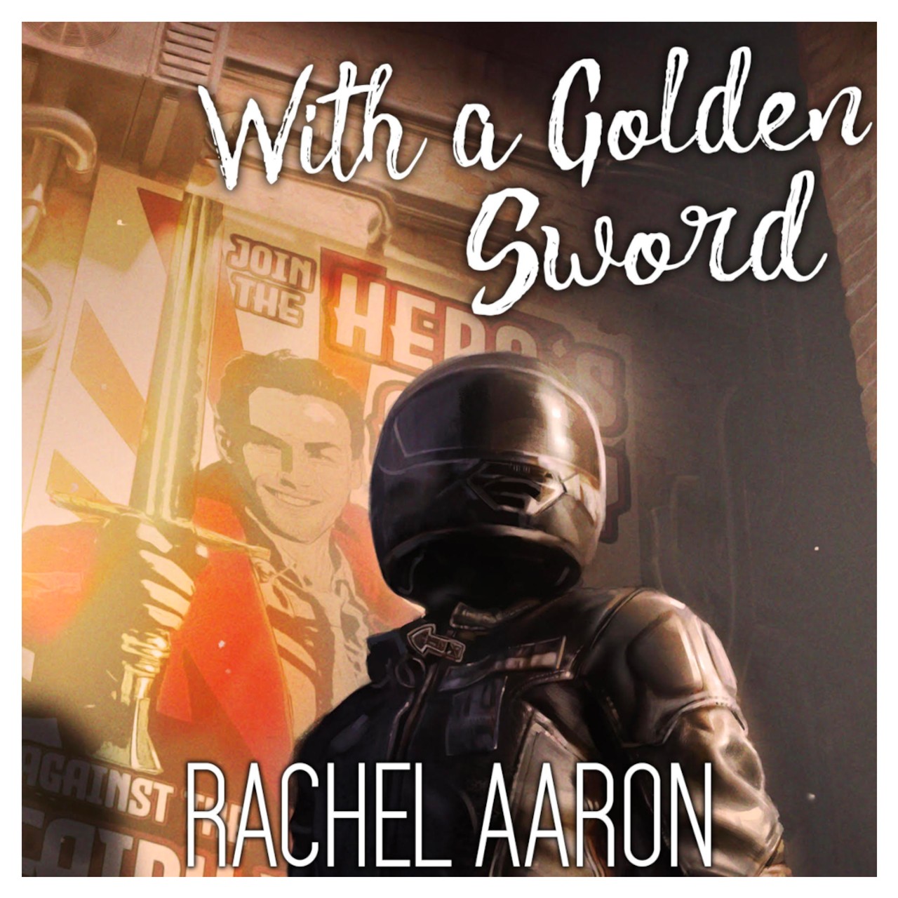 Audiobook cover for With a Golden Sword