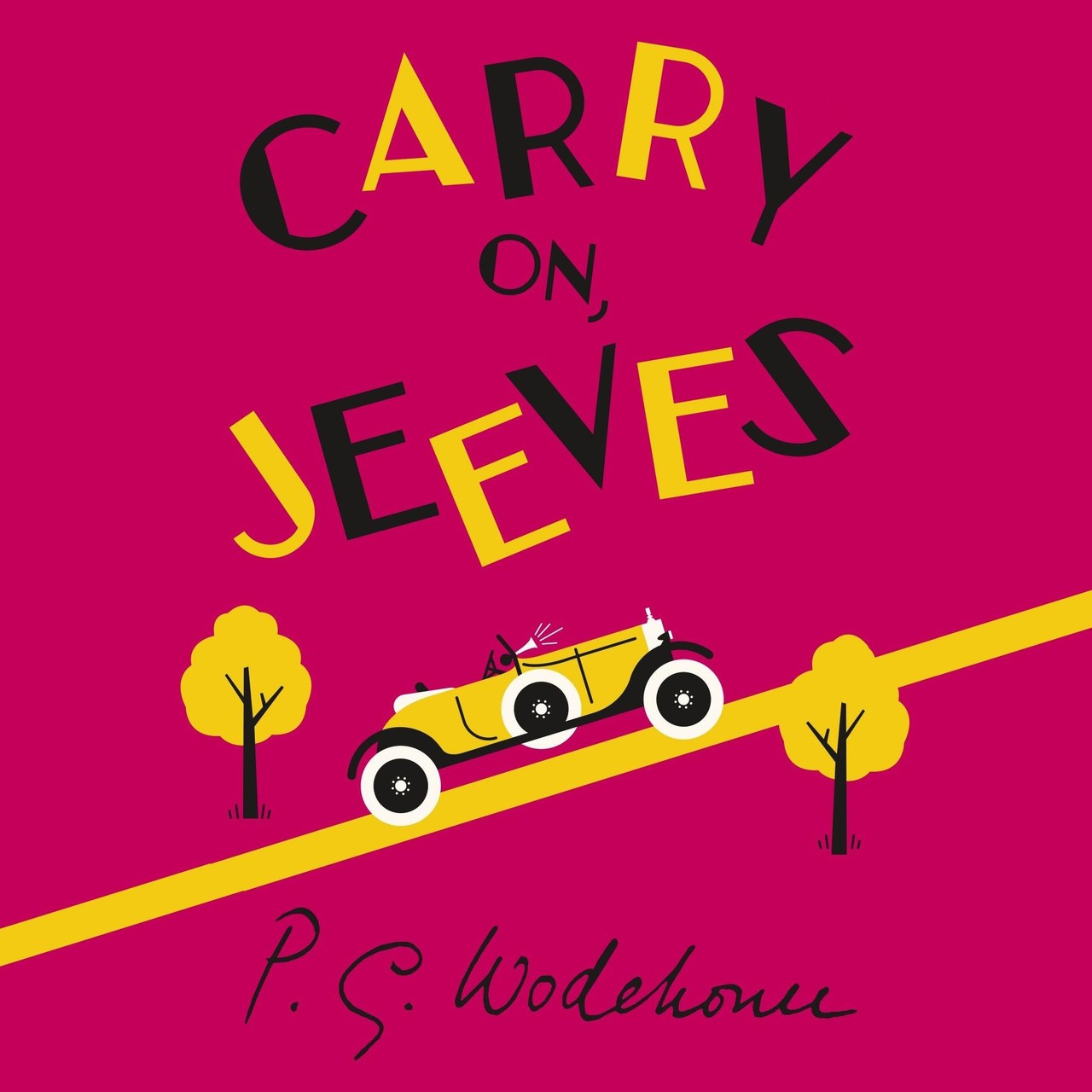 Audiobook cover for Carry on, Jeeves