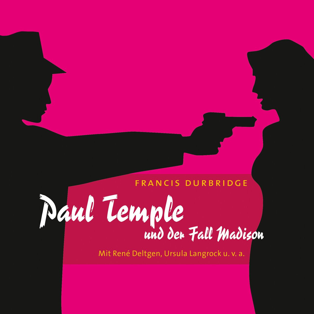 Audiobook cover for Paul Temple und der Fall Madison. 4 CDs