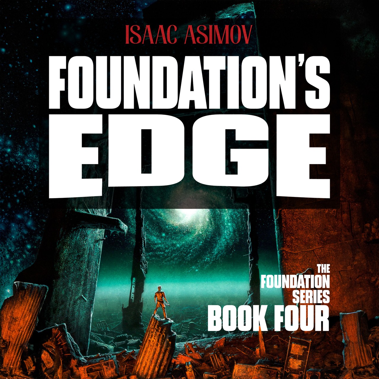 Audiobook cover for Foundation's Edge