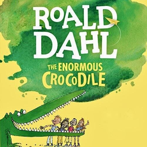 Audiobook cover for The Enormous Crocodile