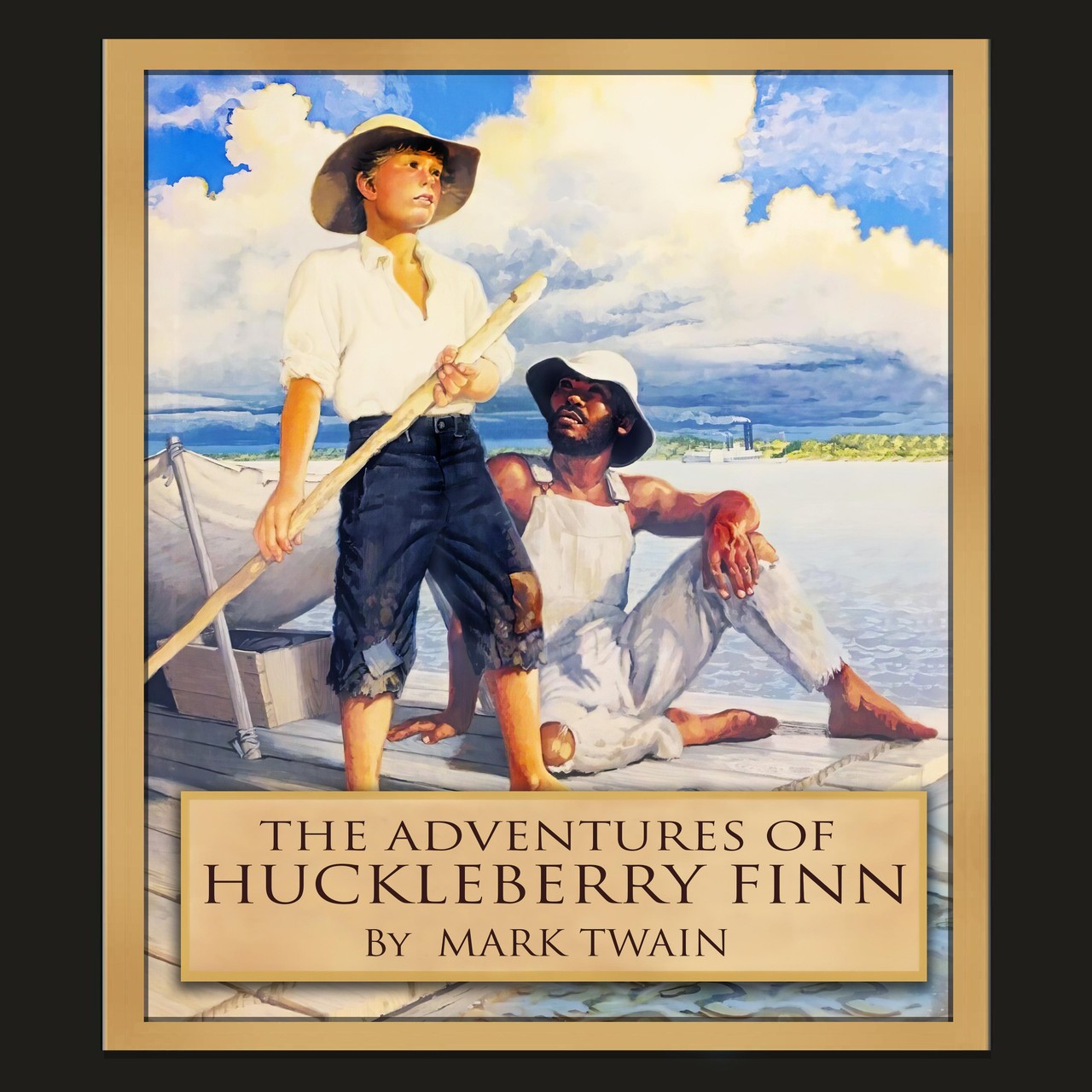 Audiobook cover for The Adventures of Tom Sawyer