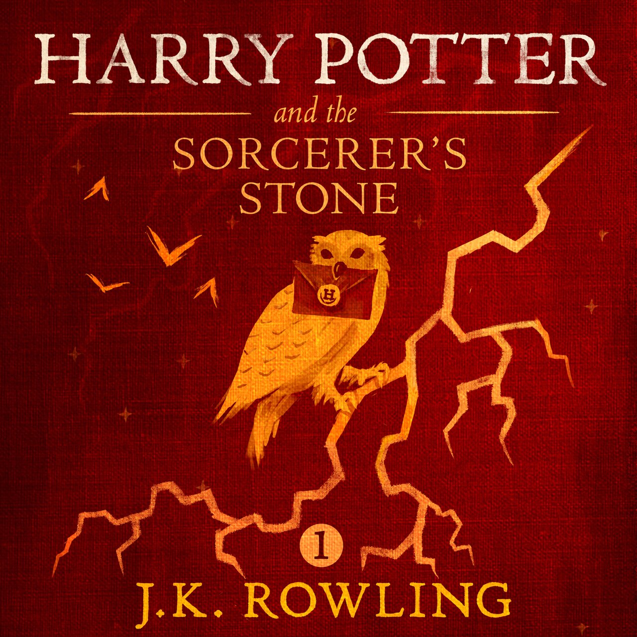 Audiobook cover for Harry Potter and the Philosopher's Stone