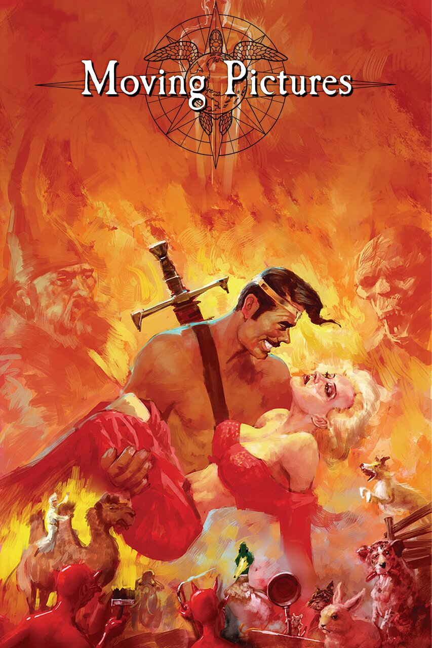 Audiobook cover for Moving pictures