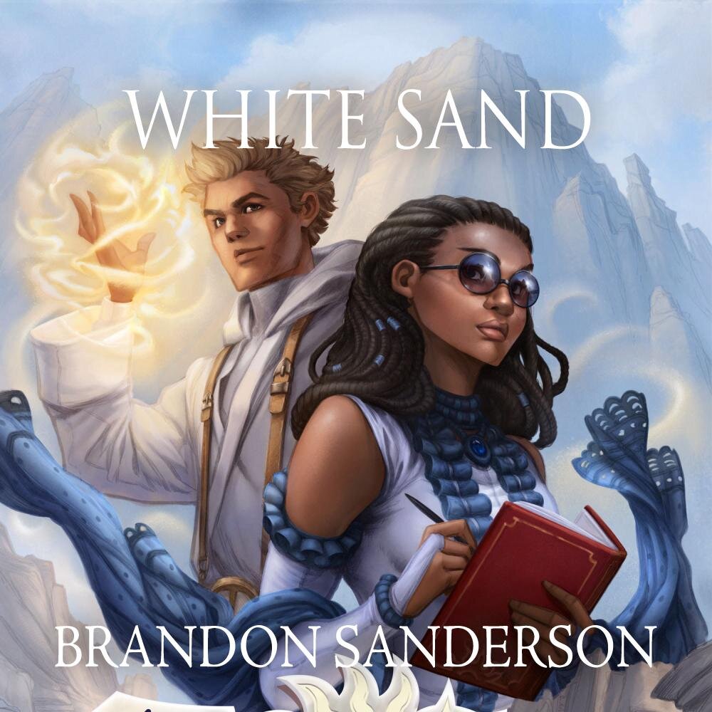 Audiobook cover for White Sand 1