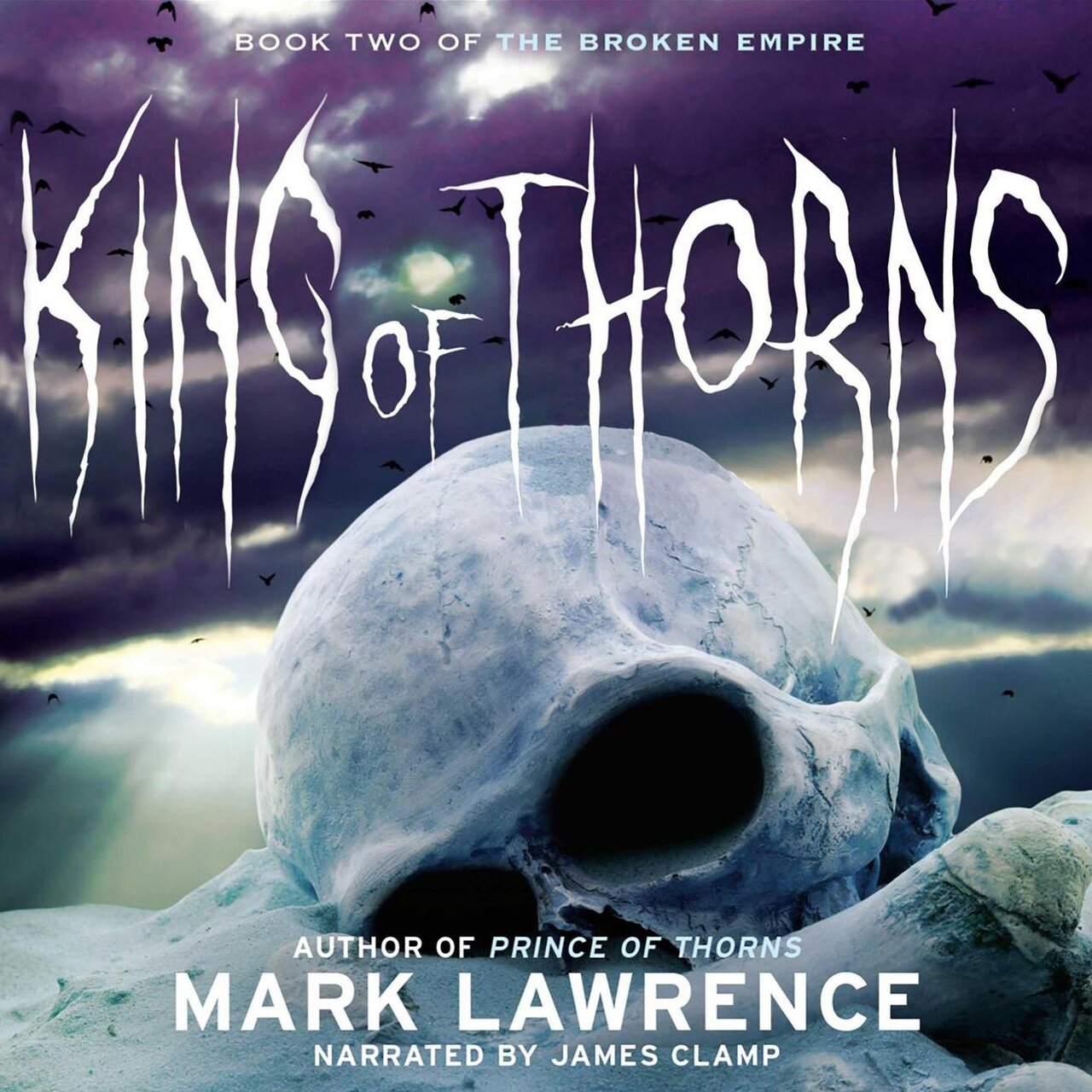 Audiobook cover for King of Thorns