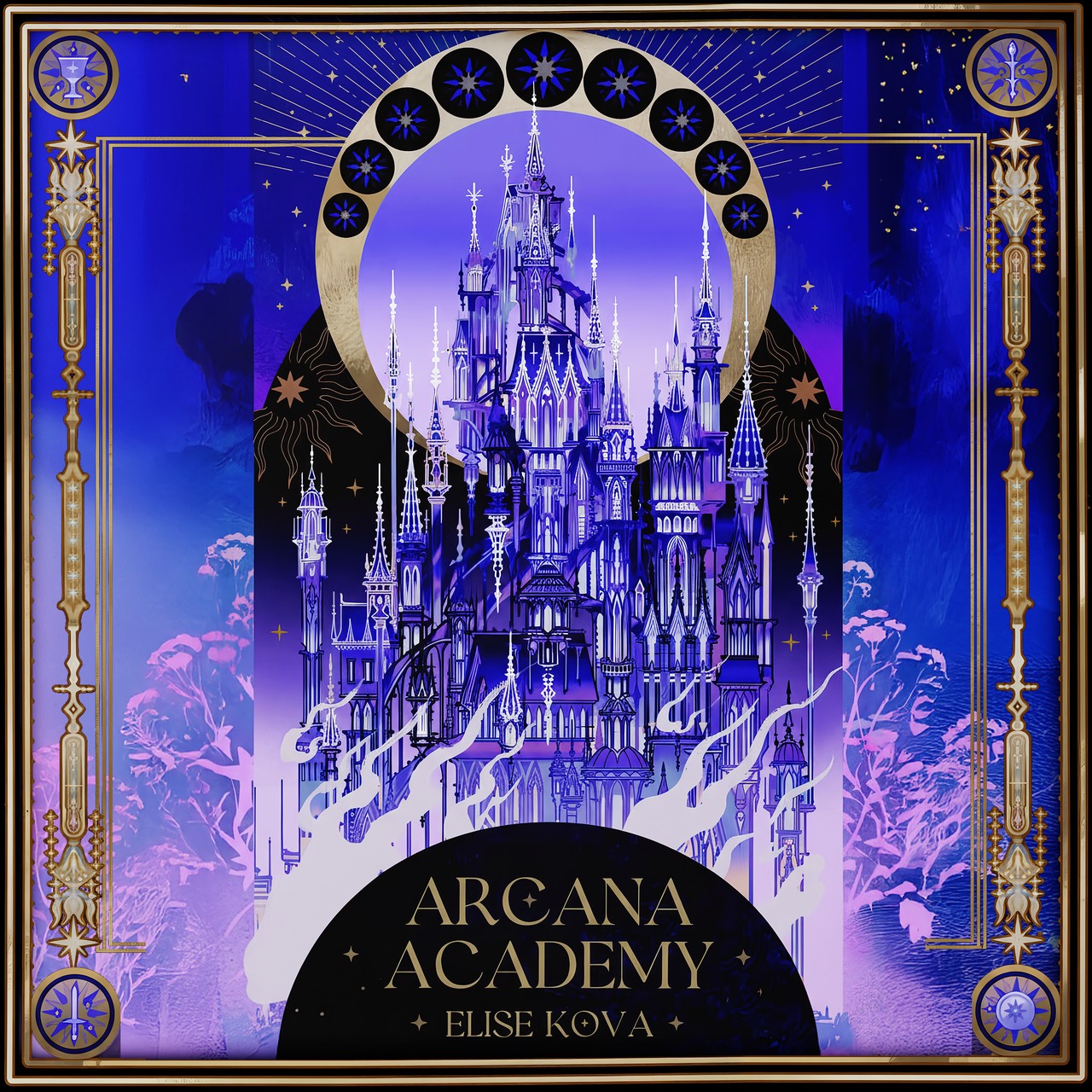 Audiobook cover for Arcana Academy