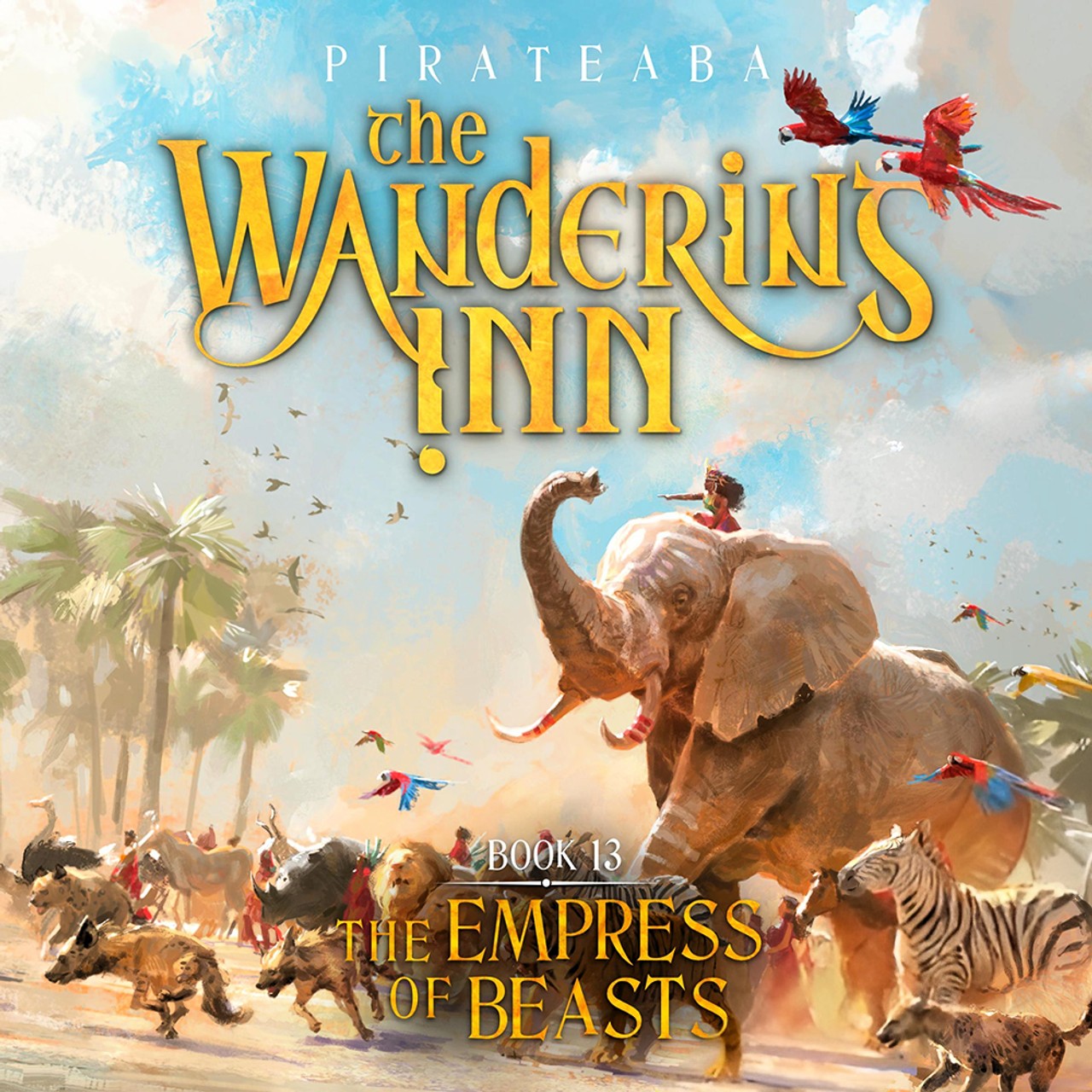 Audiobook cover for Empress of Beasts