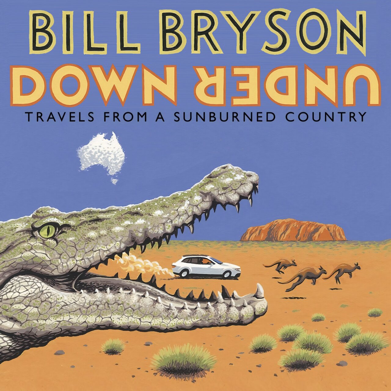 Audiobook cover for Down Under (In a Sunburned Country)