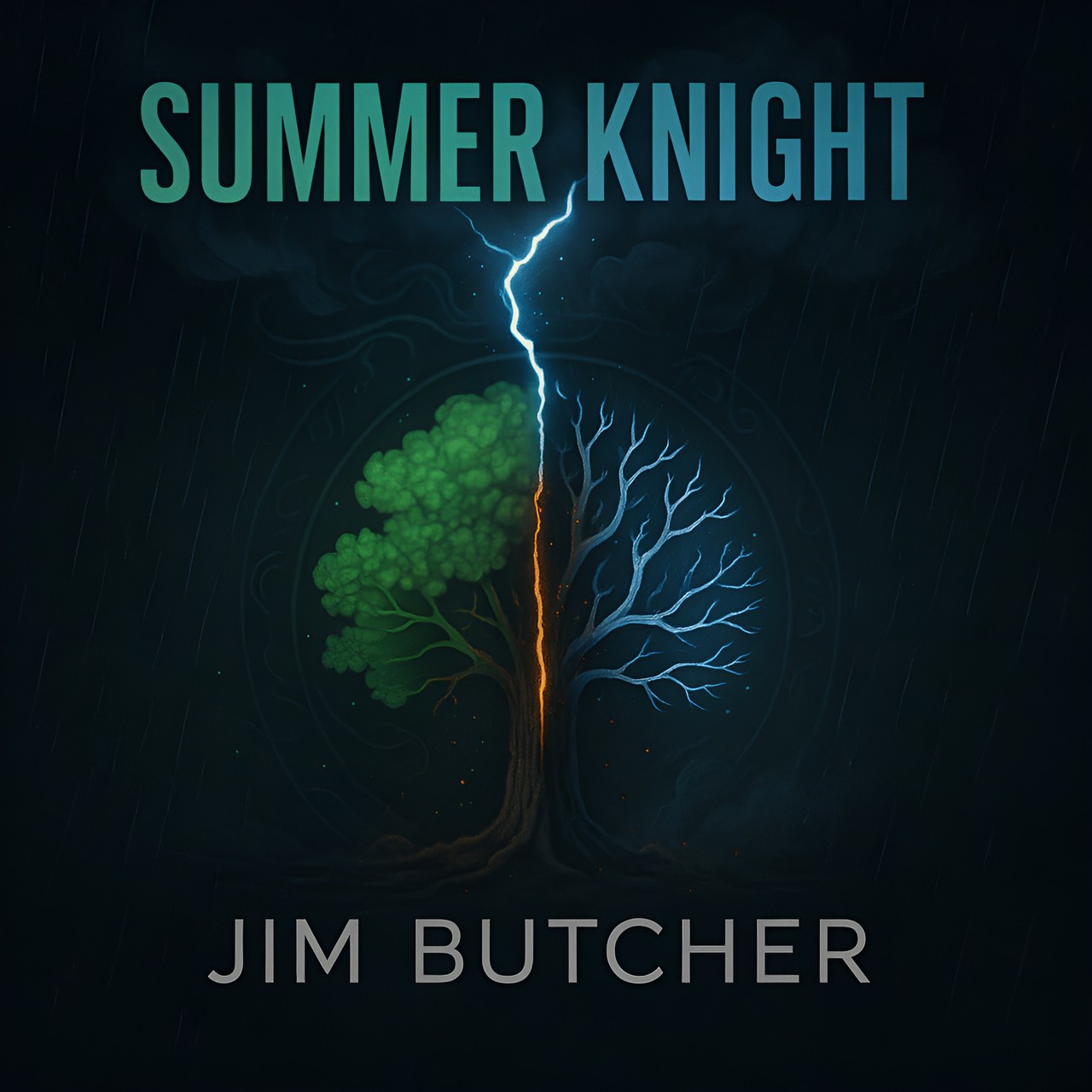 Audiobook cover for Summer Knight Dresden Files Book 4