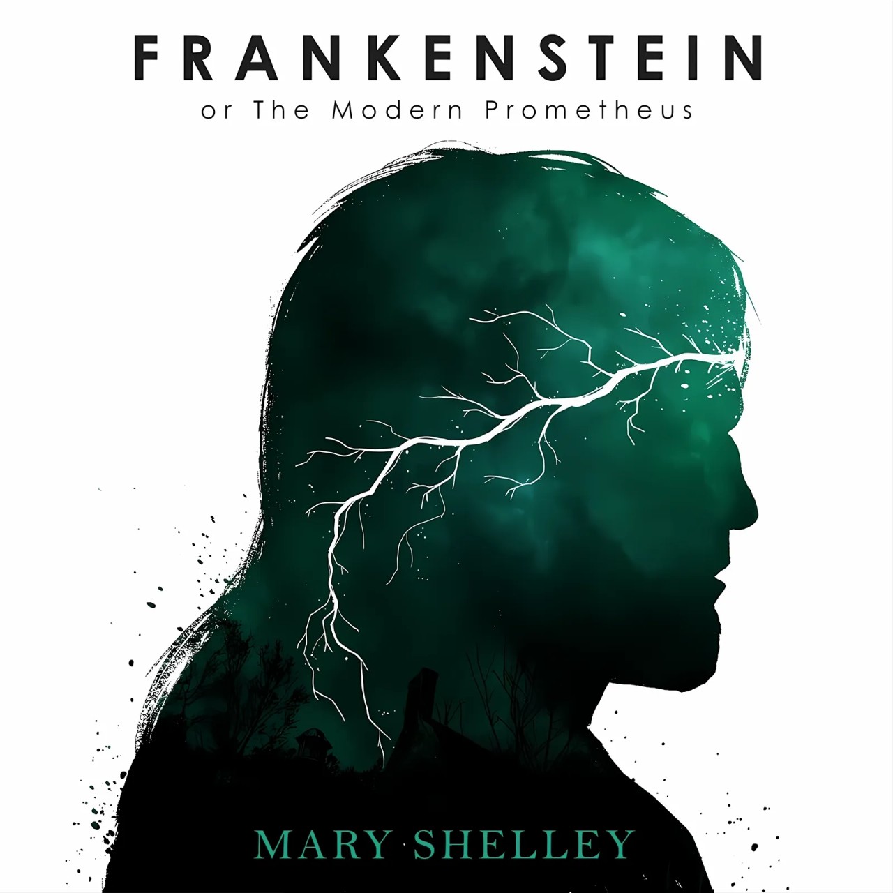 Audiobook cover for Frankenstein; or, The Modern Prometheus