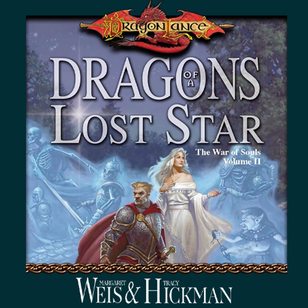 Audiobook cover for Dragons of a Lost Star