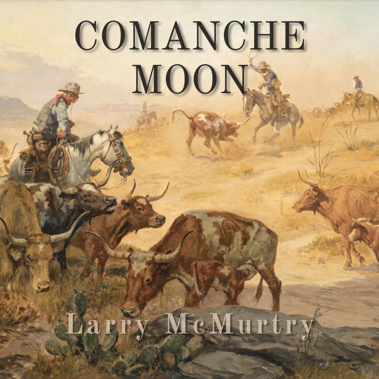 Audiobook cover for Comanche Moon